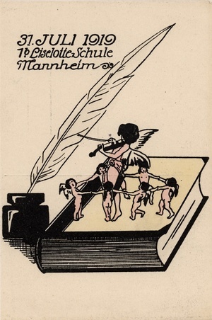 Abiturkarte 1919 Ib