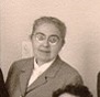 Doris Faulhaber als Lehrerin 1961