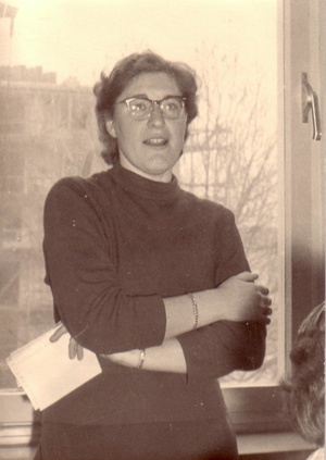 Frau Schneider, spätere Staubach), um 1955