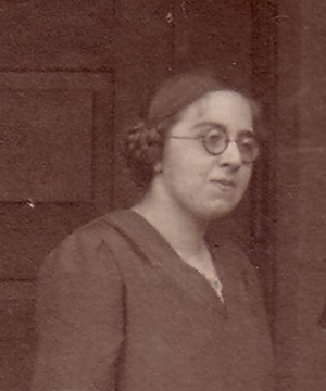 Doris Faulhaber als Abiturientin 1926