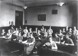 Klassenzimmer 1928