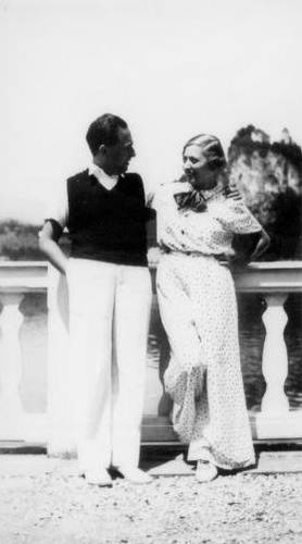 Liselotte Sperber mit ihrem Ehemann Manfred; Courtesy of the Leo Baeck Institute