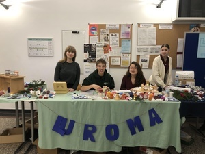 Der Luroma Stand beim Weihnachtsmarkt 2024