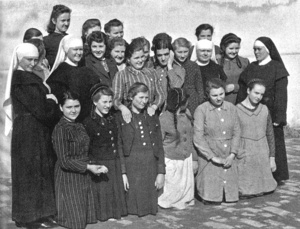 Volksschule für Mädchen inn Temeschburg, 1941